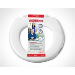 ASSENTO PARA CADEIRA DE BANHO FECHADO