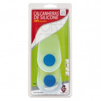 CALCANHEIRA DE SILICONE PONTO AZUL - ORTHOGEN